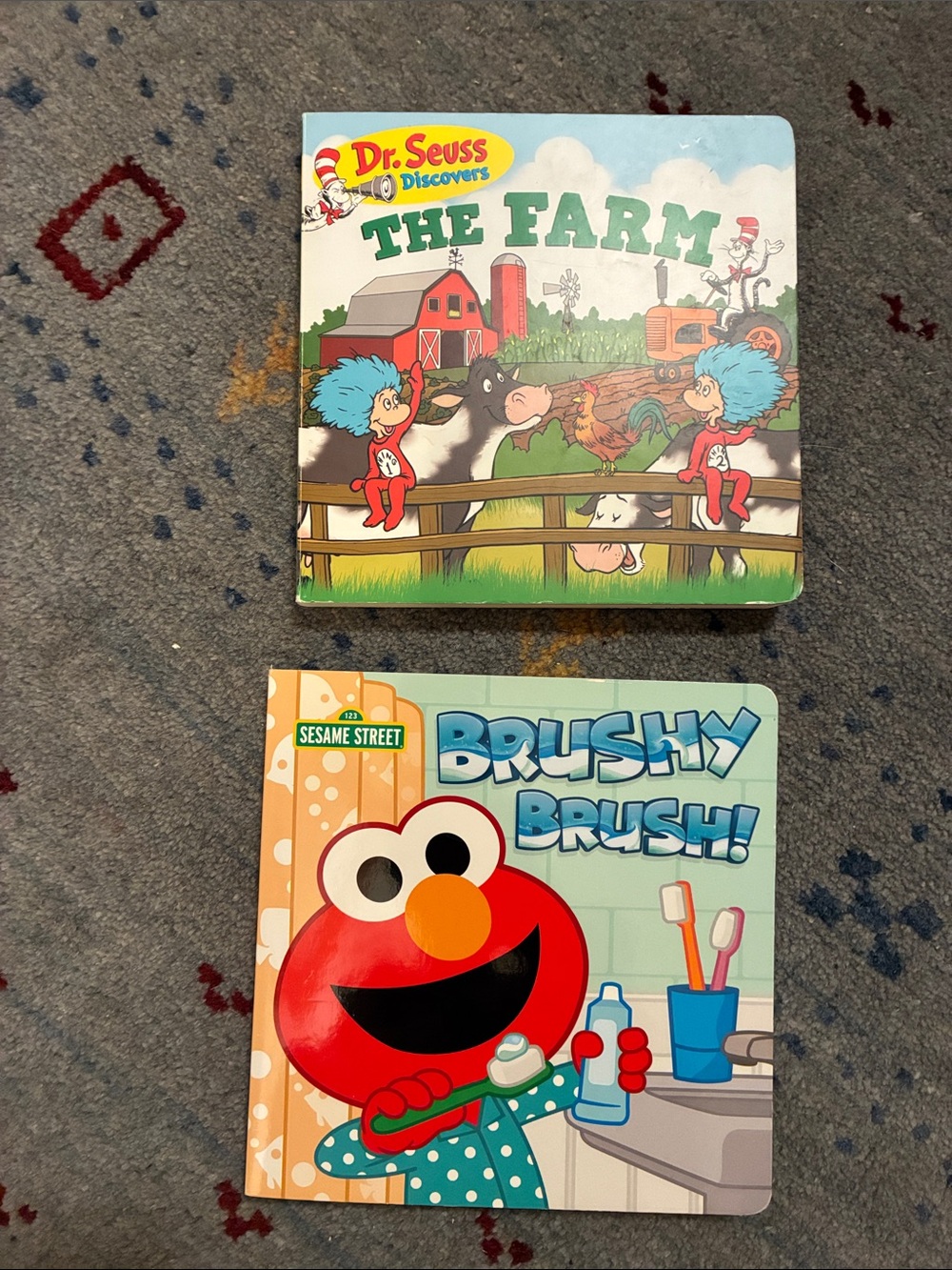 Sesame Street & Dr Seuss books